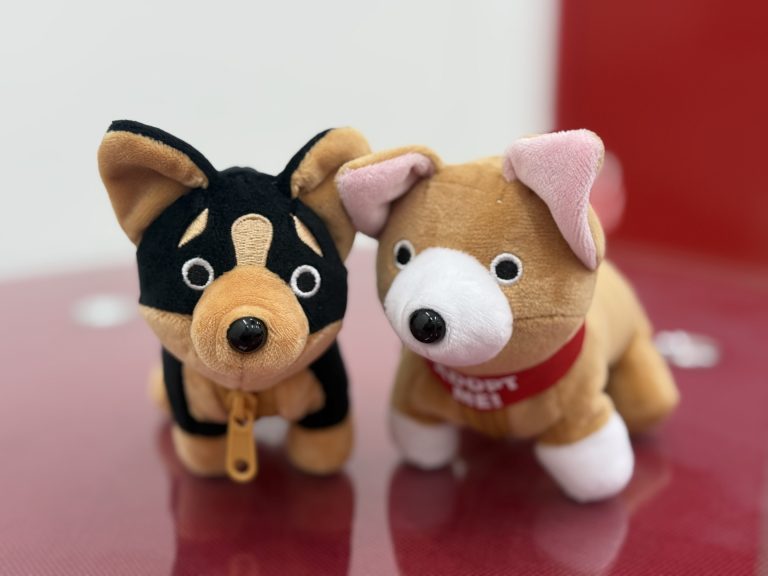 The Store House's special doggy keychain bag for Hong Kong Dog Rescue (HKDR)